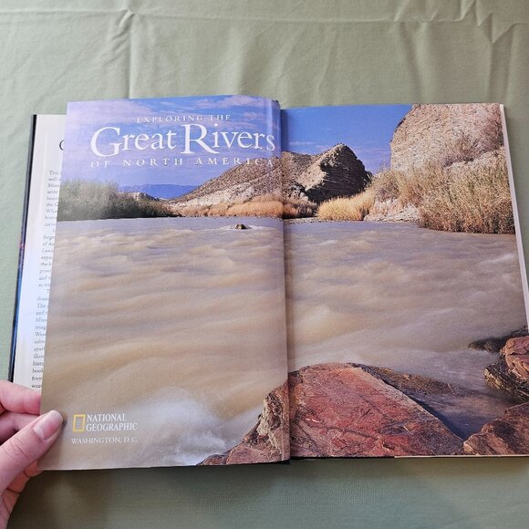 Exploring the Great Rivers of North America National Geographic Hardcover - Picture 2 of 10